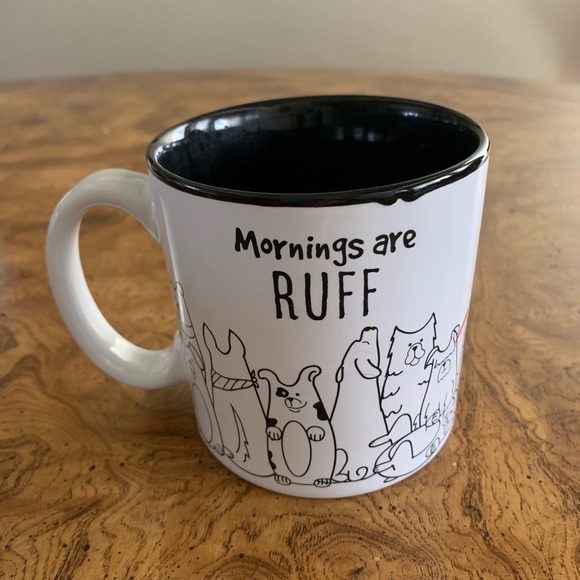 Mornings are RUFF Mug - Picture 2 of 5